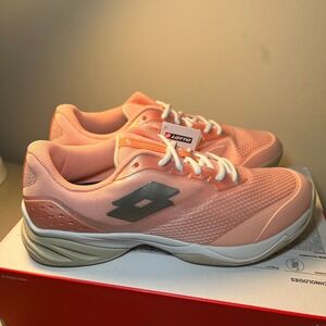 Lotto Women's 9.5 Pink Athletic Sneakers Sportcore Cleanfit